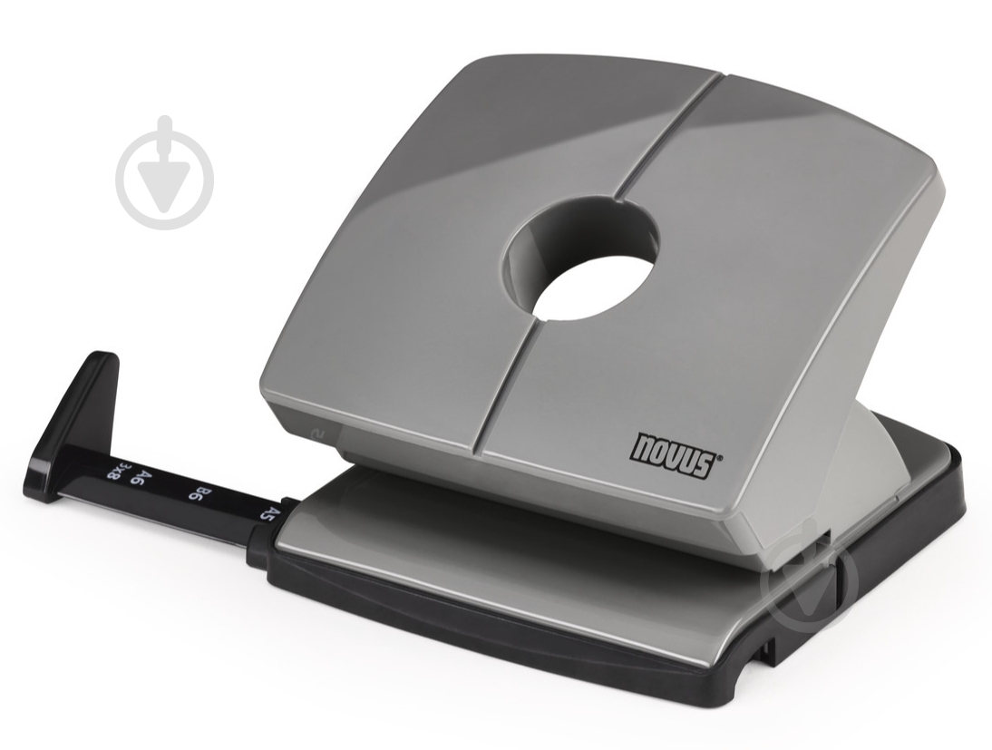 Дырокол B220 серый Novus - фото 1 Дырокол B220 серый Novus - фото 1