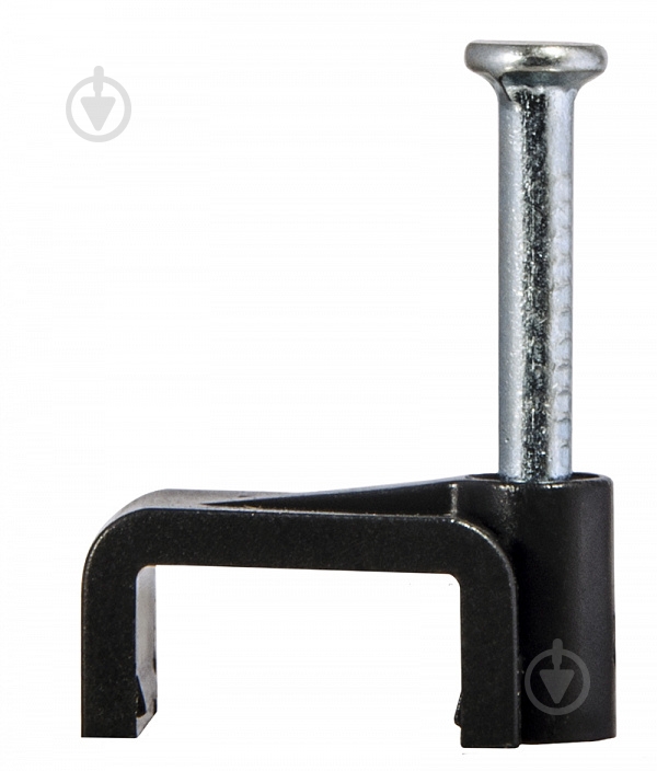 Скоба плоская Аско-Укрем CHF-6 черный - фото 2