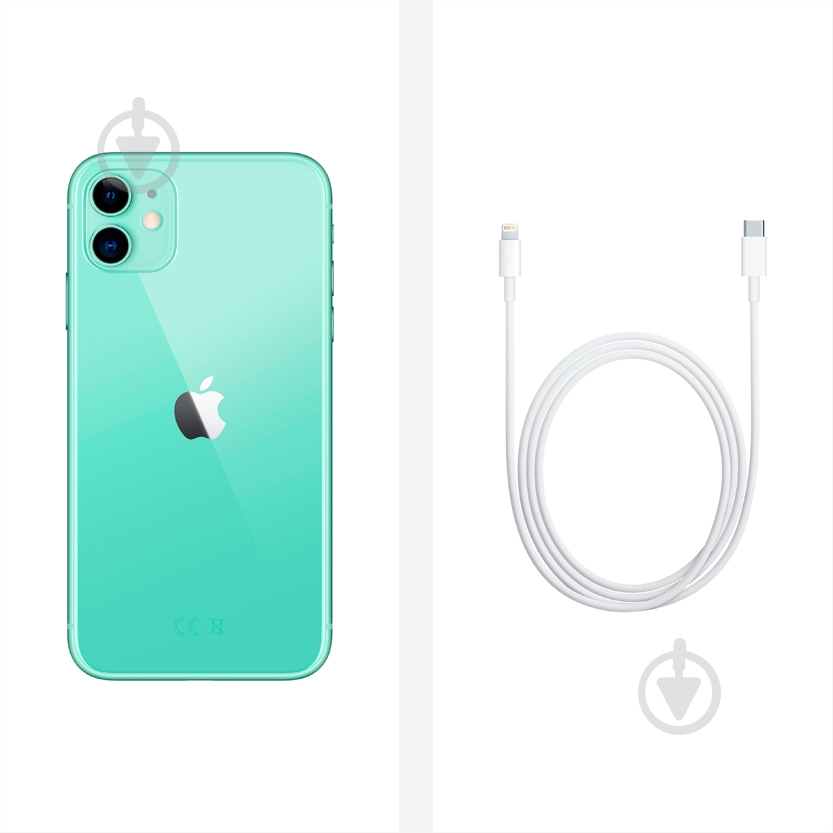 Смартфон Apple iPhone 11 4/128GB green (MHDN3FS/A) - фото 7