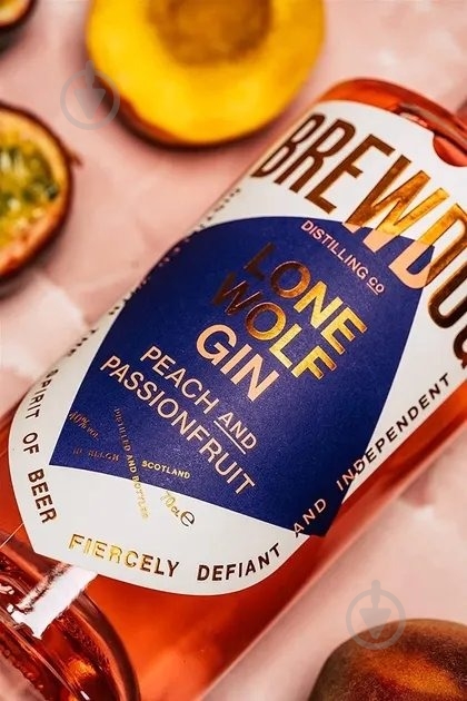 Джин BrewDog Peach & Passionfruit Gin 40 % 0,7 л - фото 2