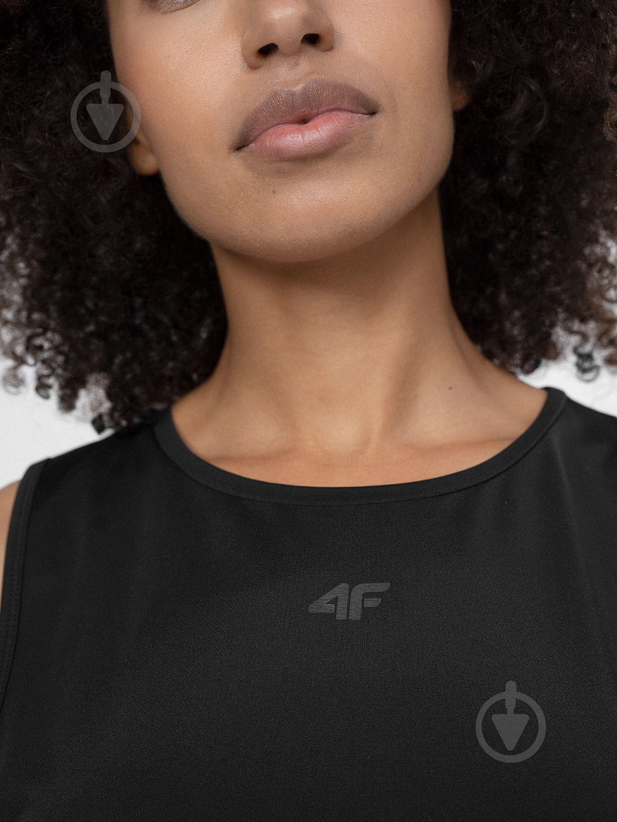 Майка 4F TSHIRT FNK F403 4FSS23TFTSF403-20S р.XS черный - фото 2