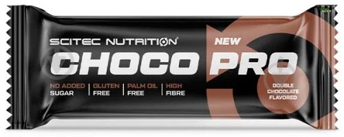 Протеиновый батончик Scitec Nutrition Choco Pro NEW Double Chocolate 50 г - фото 1