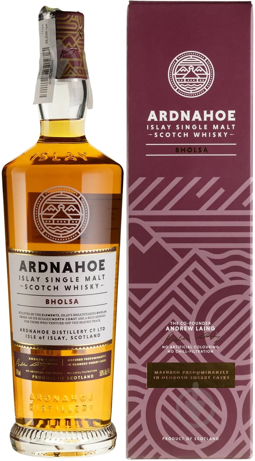 Виски Ardnahoe Bholsa GB 0,7 л - фото 1