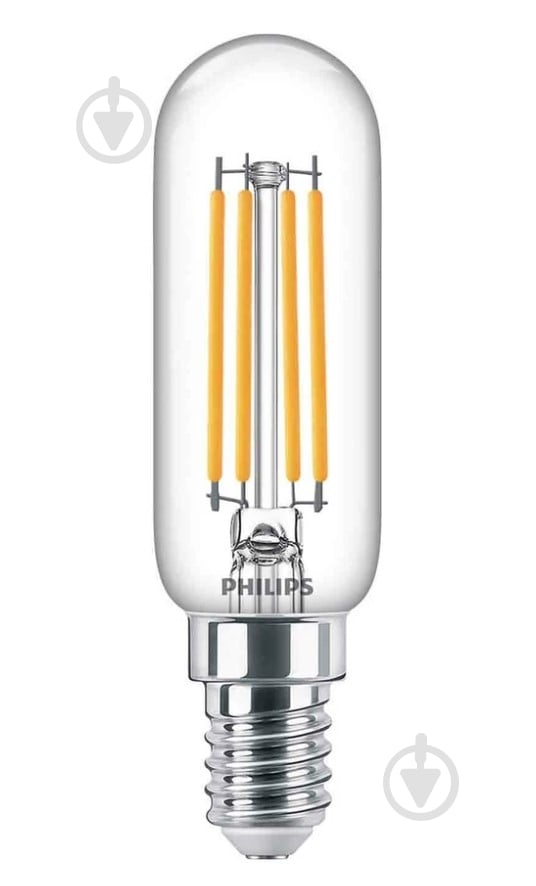 Лампа світлодіодна Philips T25 4,5 Вт E14 2700 К 220-240 В прозора 929001956715 - фото 2