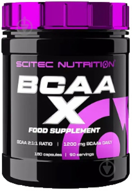 Аминокислотная смесь Scitec Nutrition BCAA-X без вкуса 1200 мг 90 порц. - фото 1