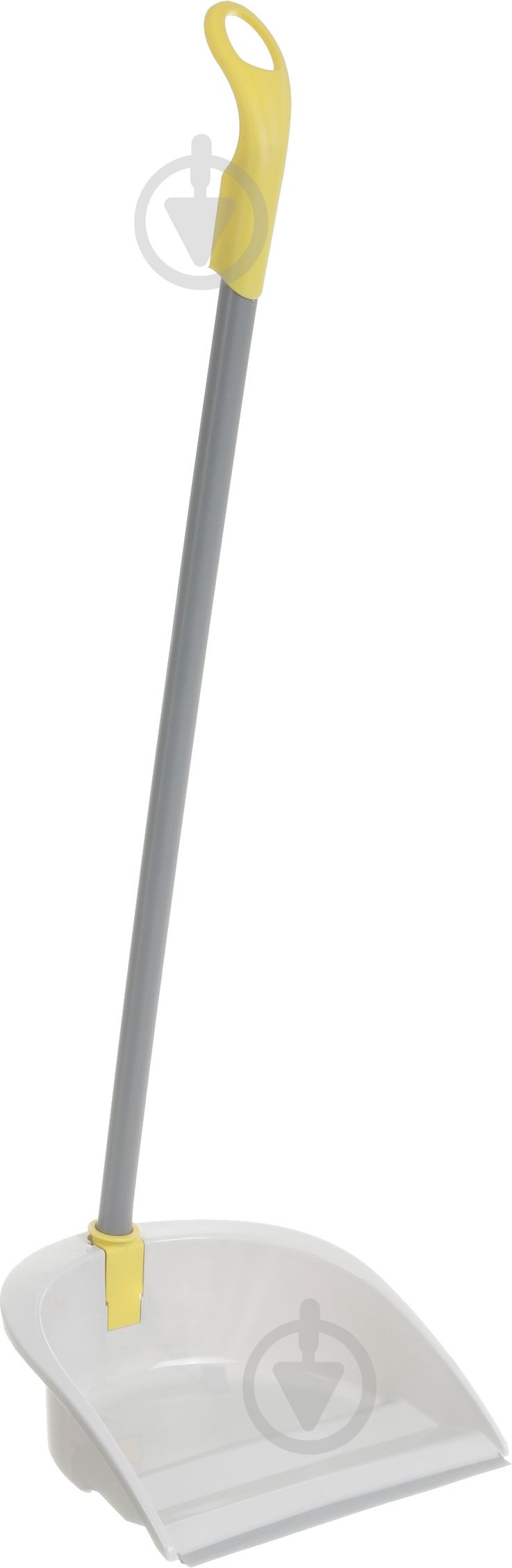 Совок с длинной ручкой Apex 77 см серый с желтым - фото 1