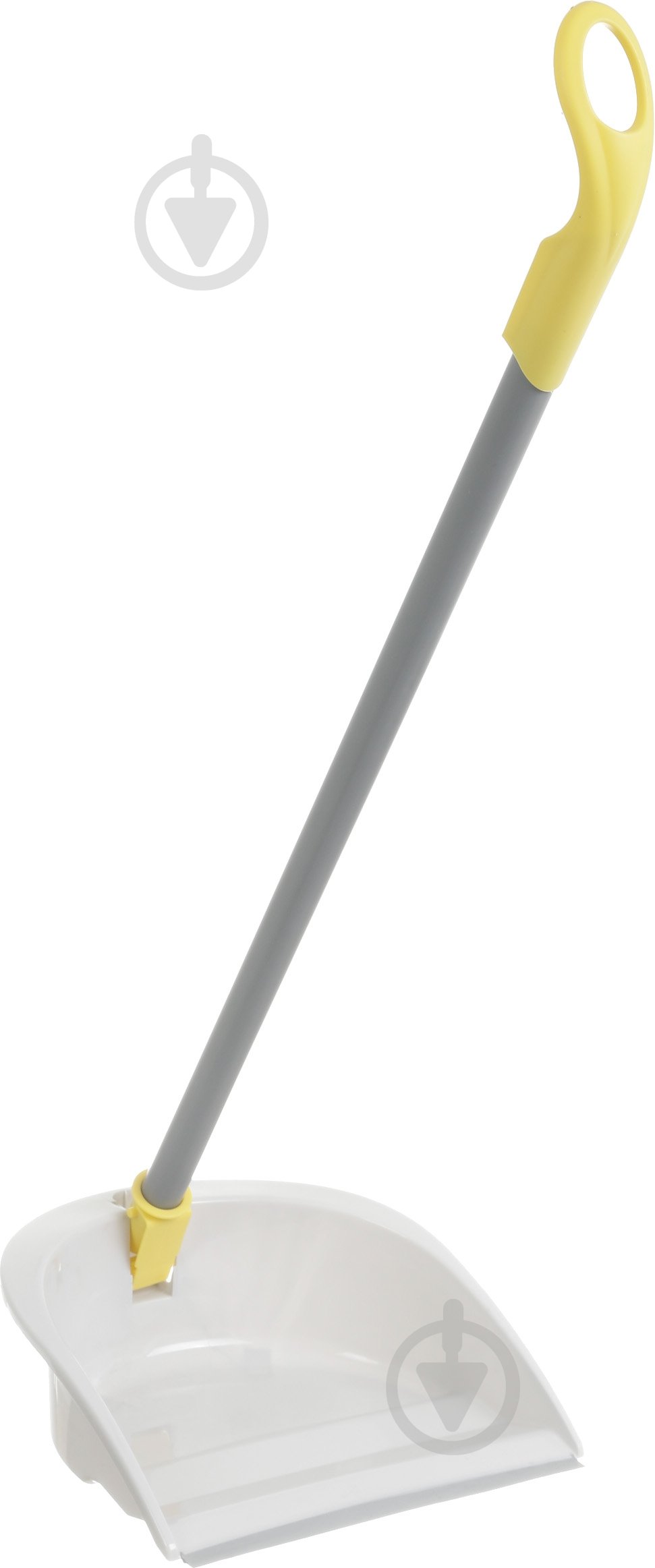 Совок с длинной ручкой Apex 77 см серый с желтым - фото 2