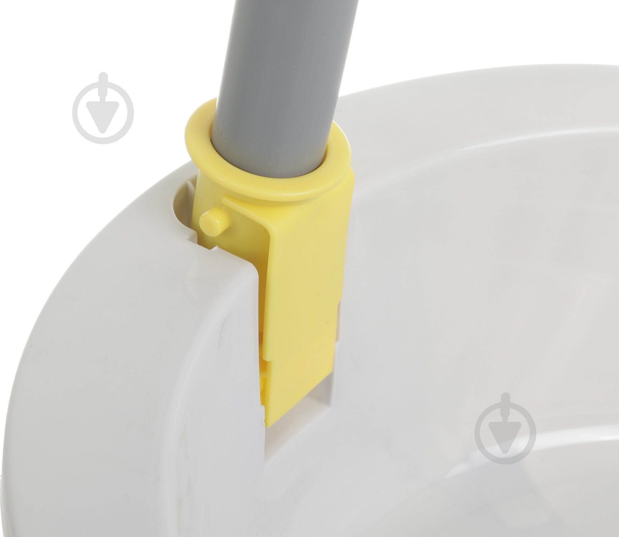 Совок с длинной ручкой Apex 77 см серый с желтым - фото 7