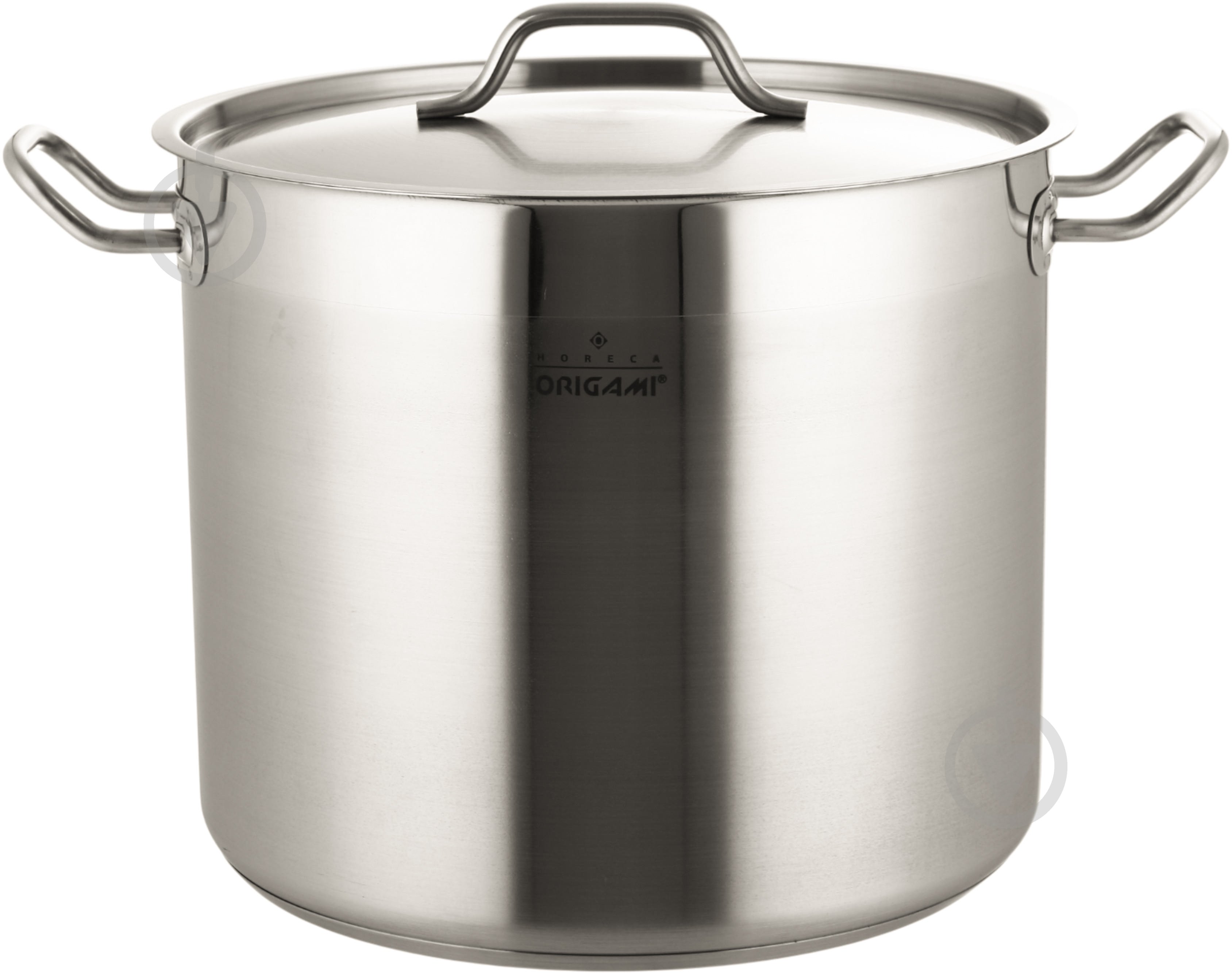 Каструля з кришкою Origami Horeca new 22 л 32х27,5 см - фото 3 Каструля з кришкою Origami Horeca new 22 л 32х27,5 см - фото 3