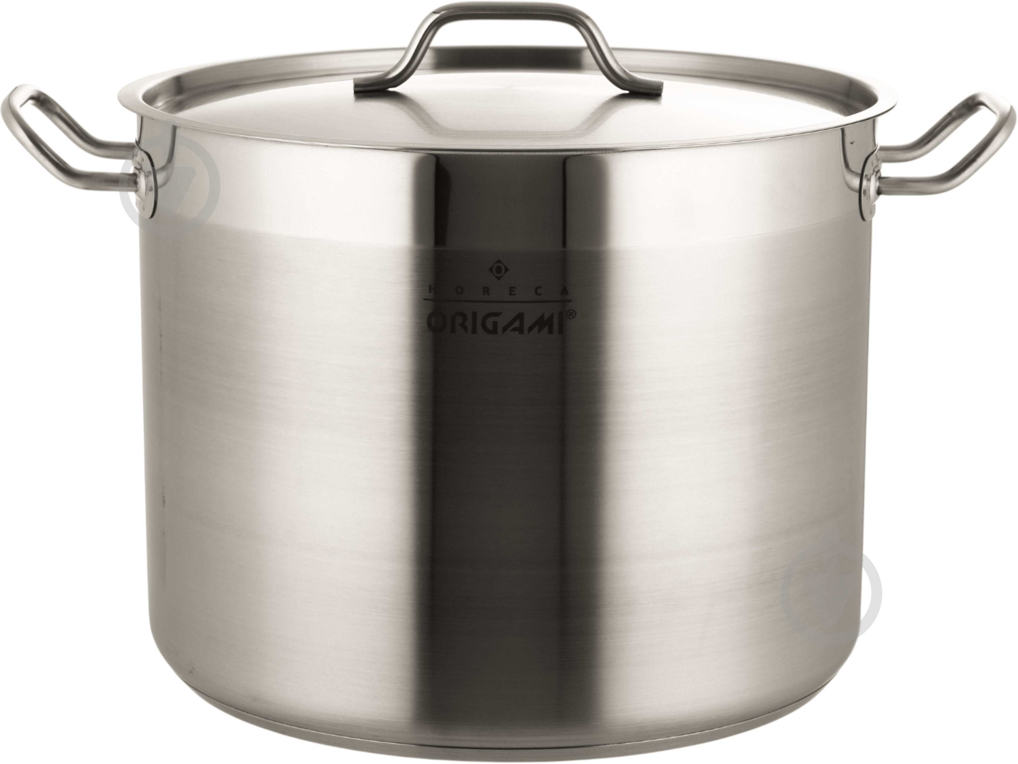 Кастрюля с крышкой Origami Horeca new 24 л 34х26,5 см - фото 4 Кастрюля с крышкой Origami Horeca new 24 л 34х26,5 см - фото 4