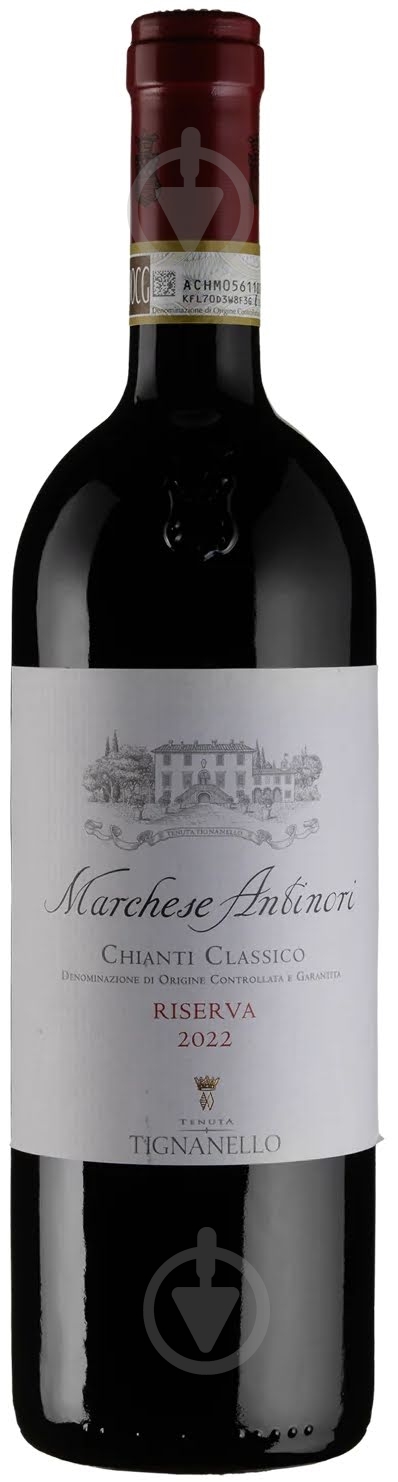 Вино Marchesi Antinori Chianti Classico DOCG Riserva 2022 0,75 л - фото 1 Вино Marchesi Antinori Chianti Classico DOCG Riserva 2022 0,75 л - фото 1