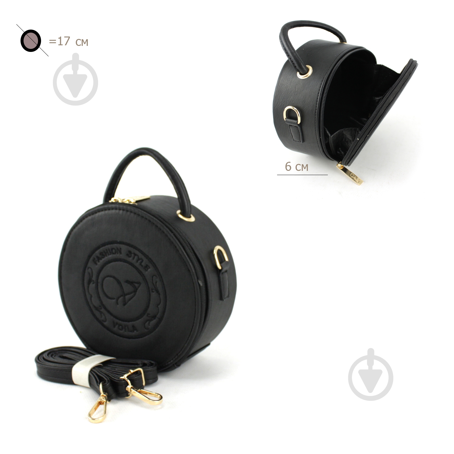 Сумка жіноча Wallaby 8-791.411 чорний - фото 2