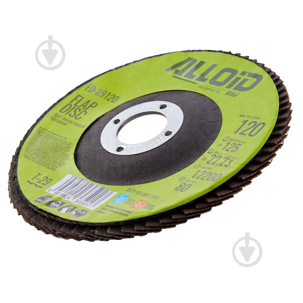Круг лепестковый Alloid 125 мм P120 FD-29120 - фото 4