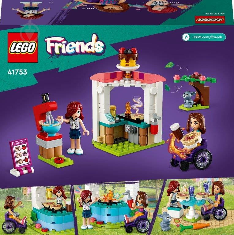 Конструктор LEGO Friends Блинный магазин 41753 - фото 2 Конструктор LEGO Friends Блинный магазин 41753 - фото 2