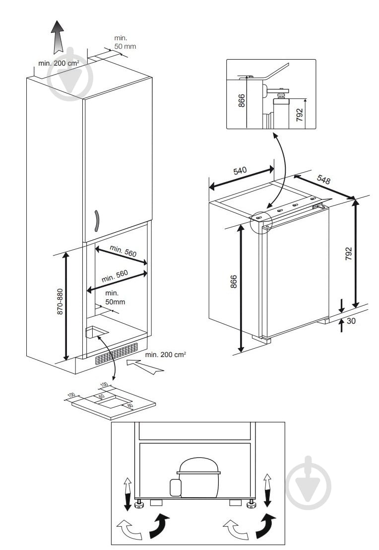 Холодильник Beko B1754N - фото 11