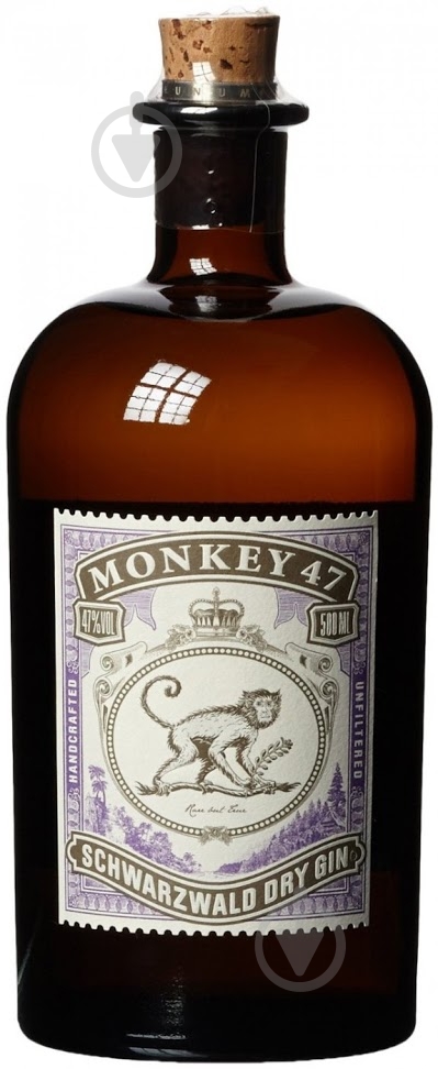 Джин Monkey 47% 0,5 л - фото 1