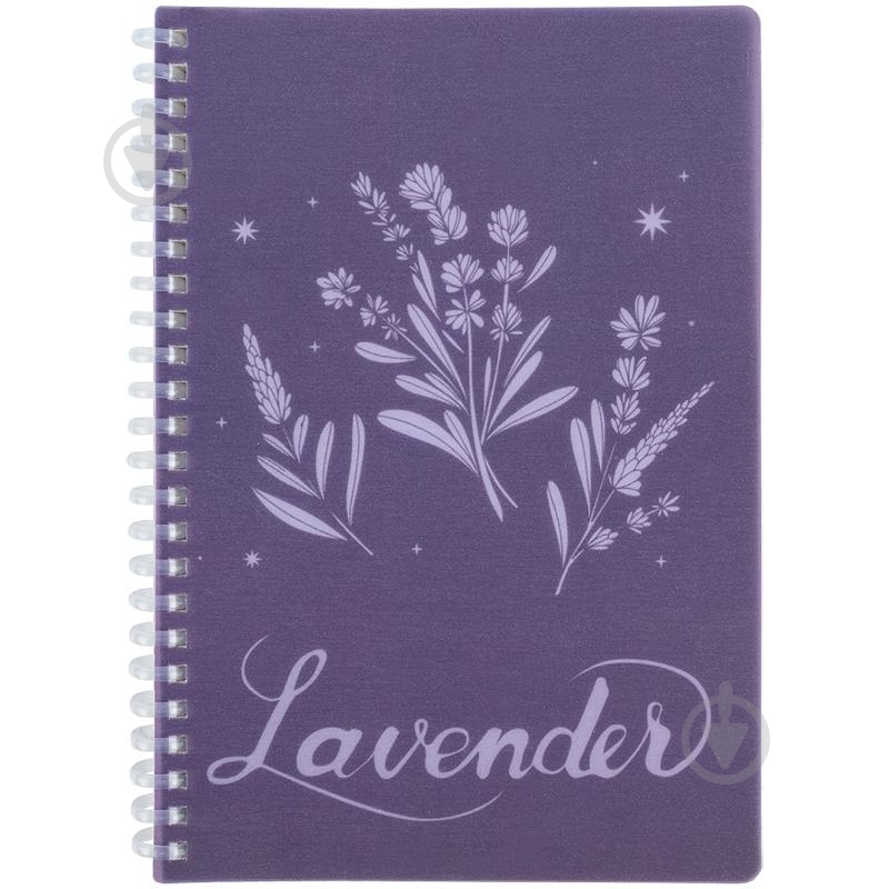 Блокнот Axent на спирали А5 80 л. Lavender 4 - фото 1 Блокнот Axent на спирали А5 80 л. Lavender 4 - фото 1
