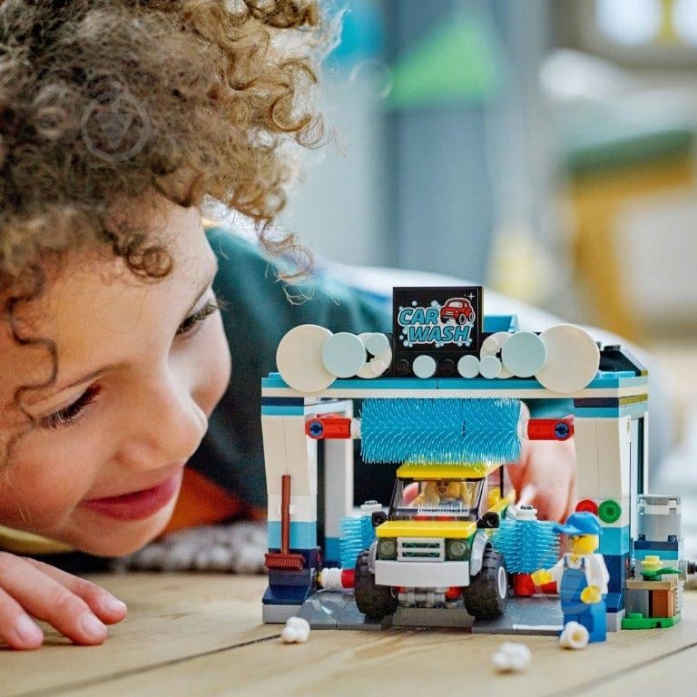 Конструктор LEGO City Автомойка 60362 - фото 4 Конструктор LEGO City Автомойка 60362 - фото 4