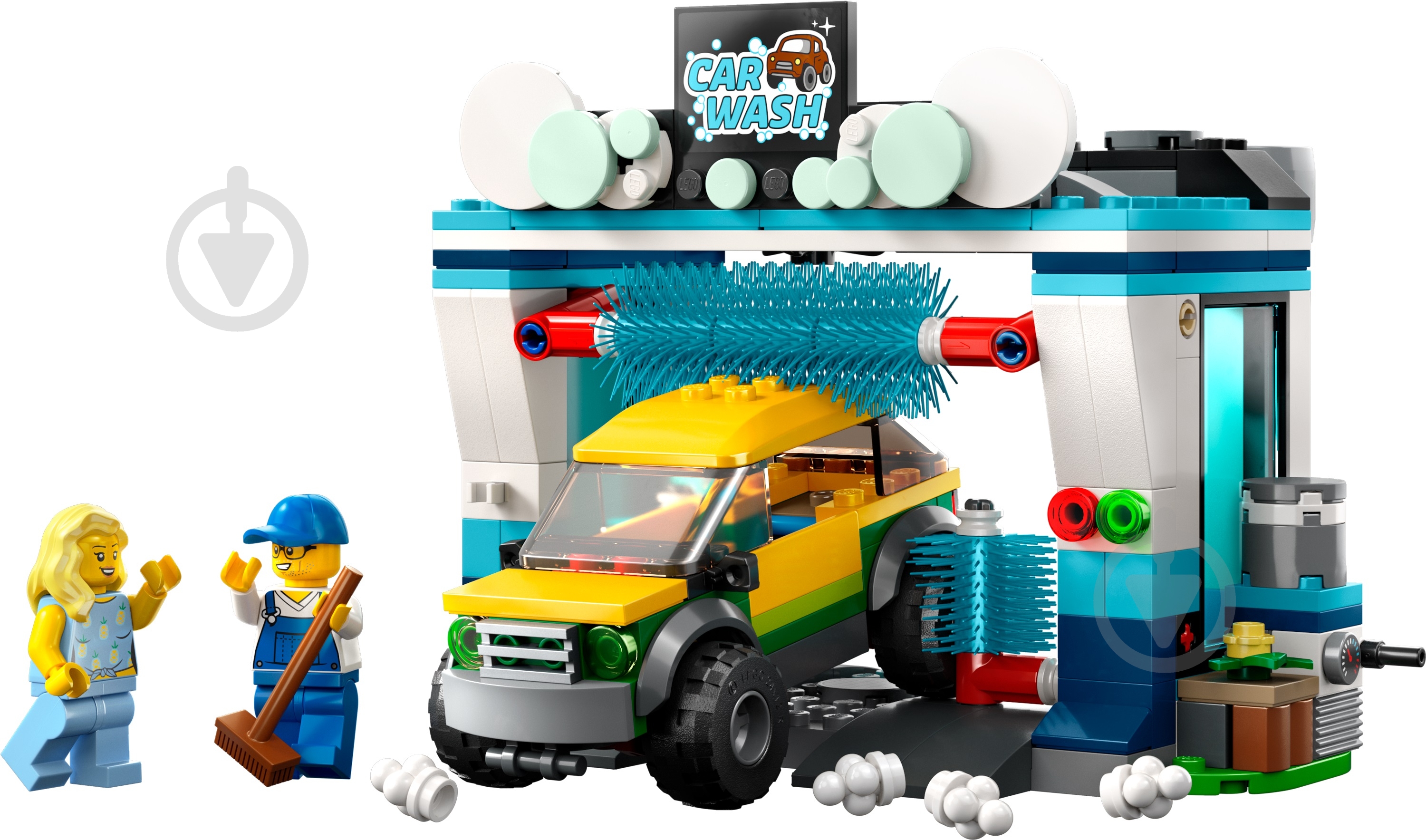 Конструктор LEGO City Автомойка 60362 - фото 3 Конструктор LEGO City Автомойка 60362 - фото 3