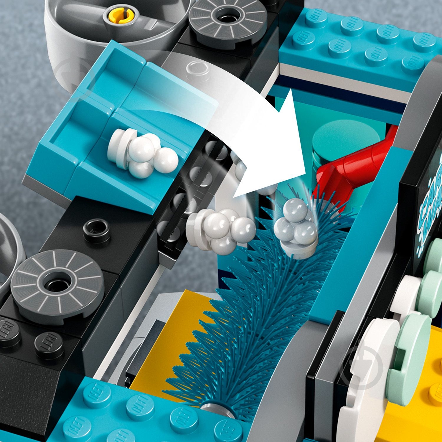 Конструктор LEGO City Автомойка 60362 - фото 8 Конструктор LEGO City Автомойка 60362 - фото 8