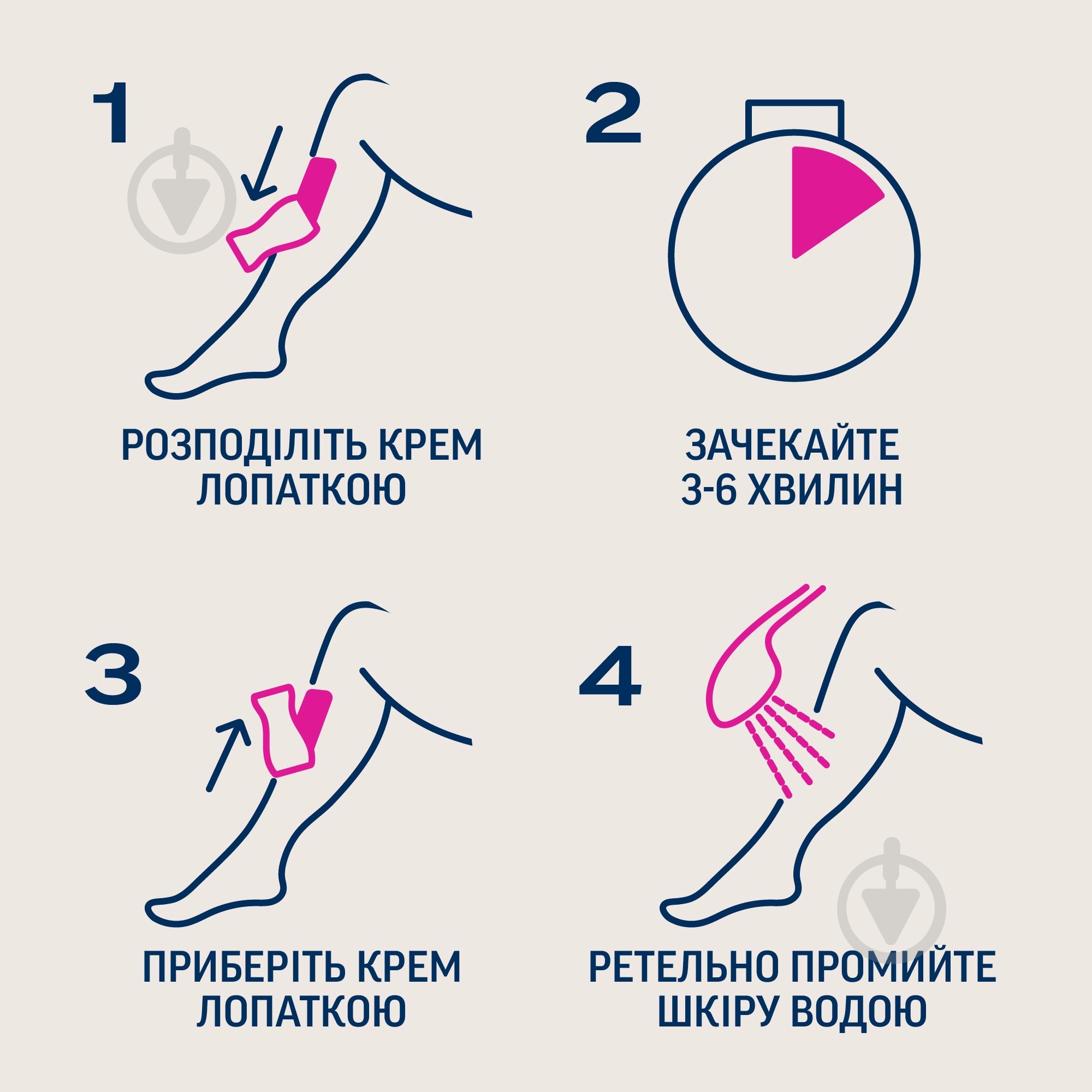 Крем для депіляції Veet MINIMA Sensitive 100 мл - фото 6