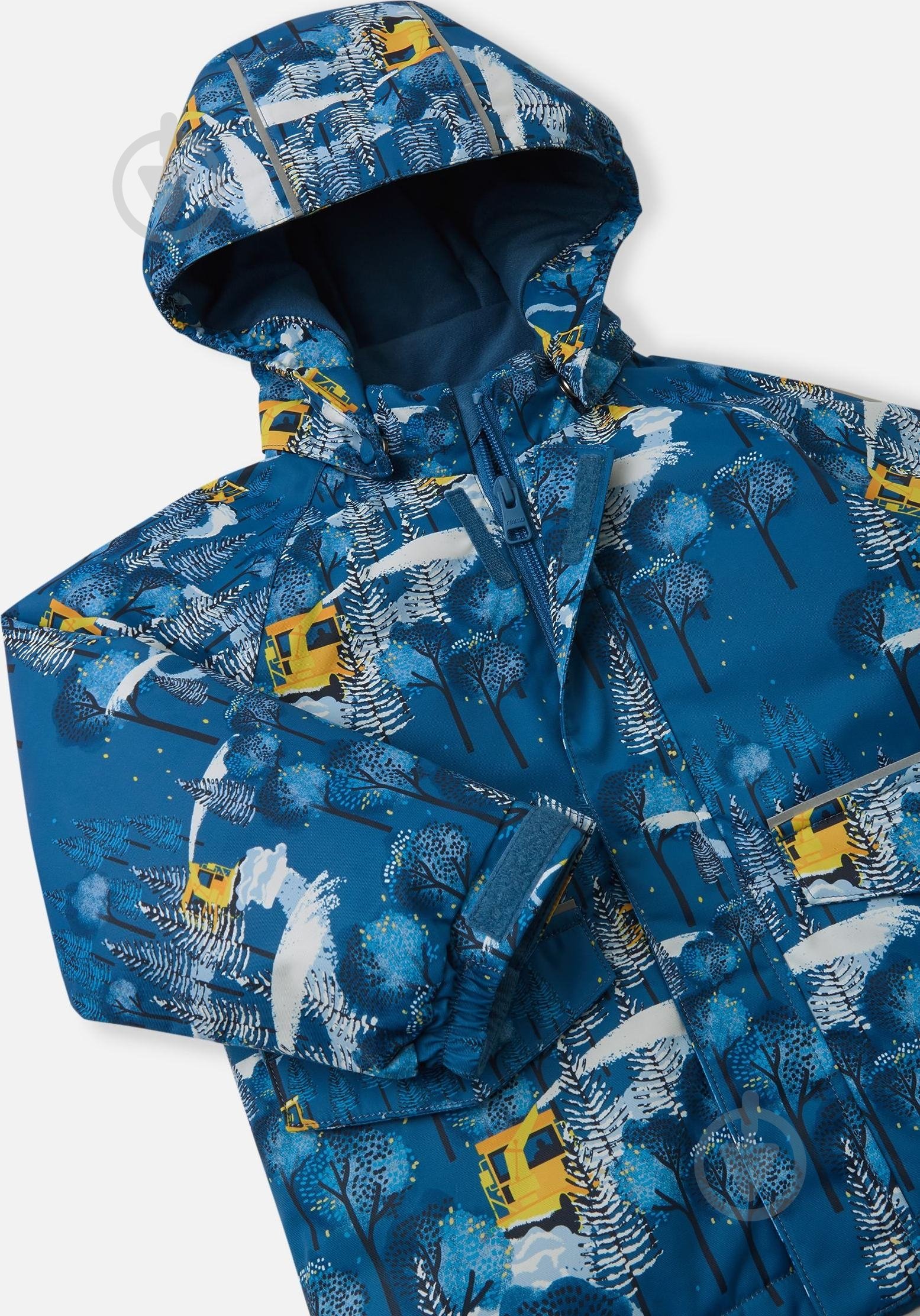 Куртка-пуховик унісекс Reima Reimatec Kustavi р.98 синій 5100122A-6851 - фото 4 Куртка-пуховик унісекс Reima Reimatec Kustavi р.98 синій 5100122A-6851 - фото 4