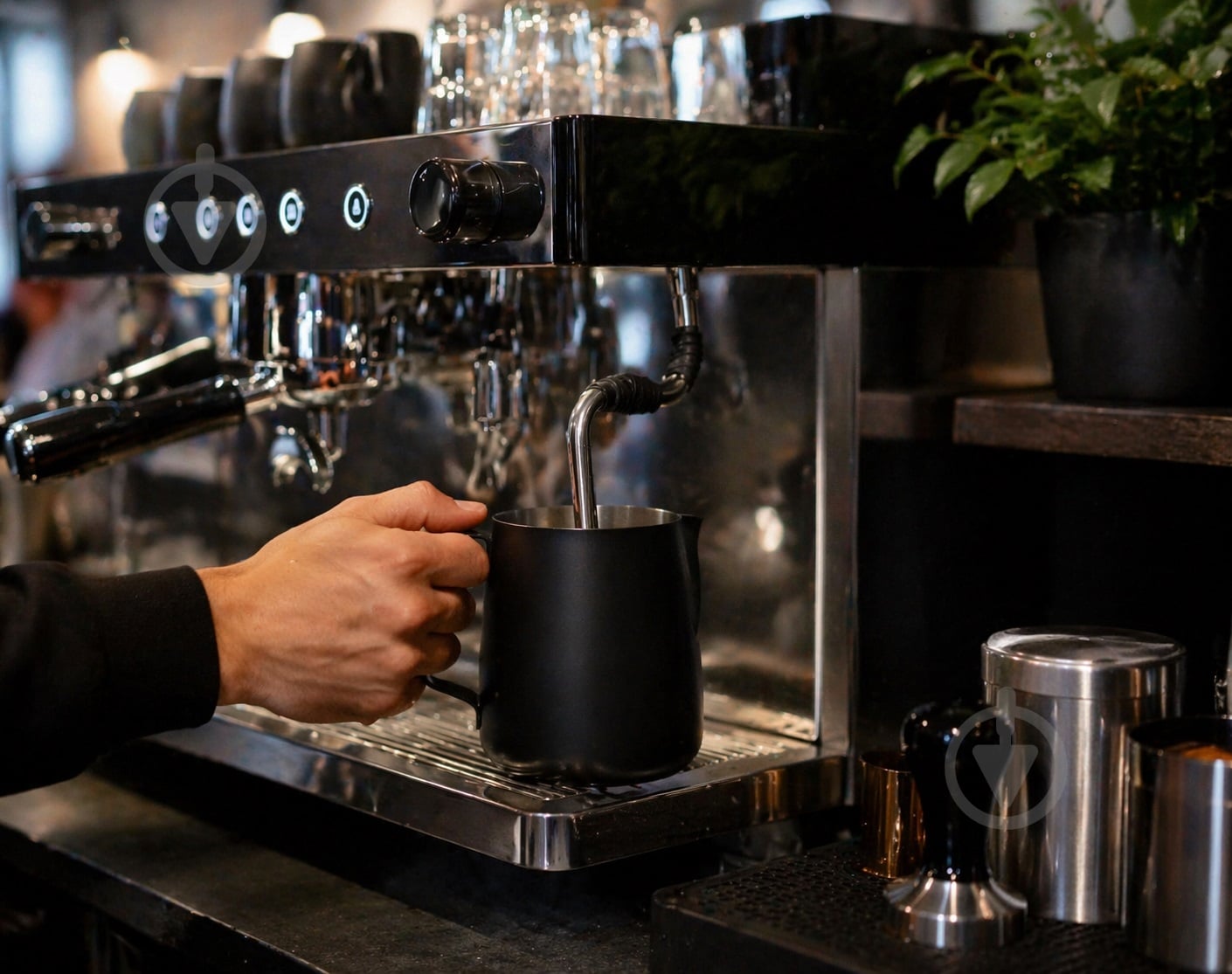 Молочник Origami Horeca (пітчер) 600 мл чорний - фото 2