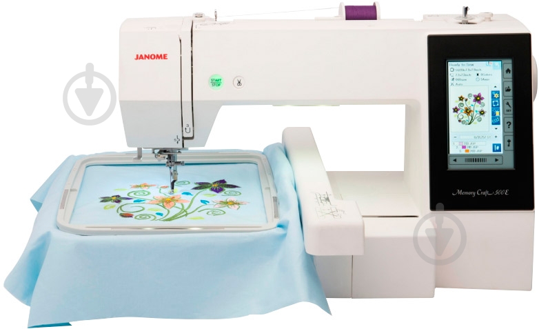 Вишивальна машина Janome Memory Craft 500E - фото 1