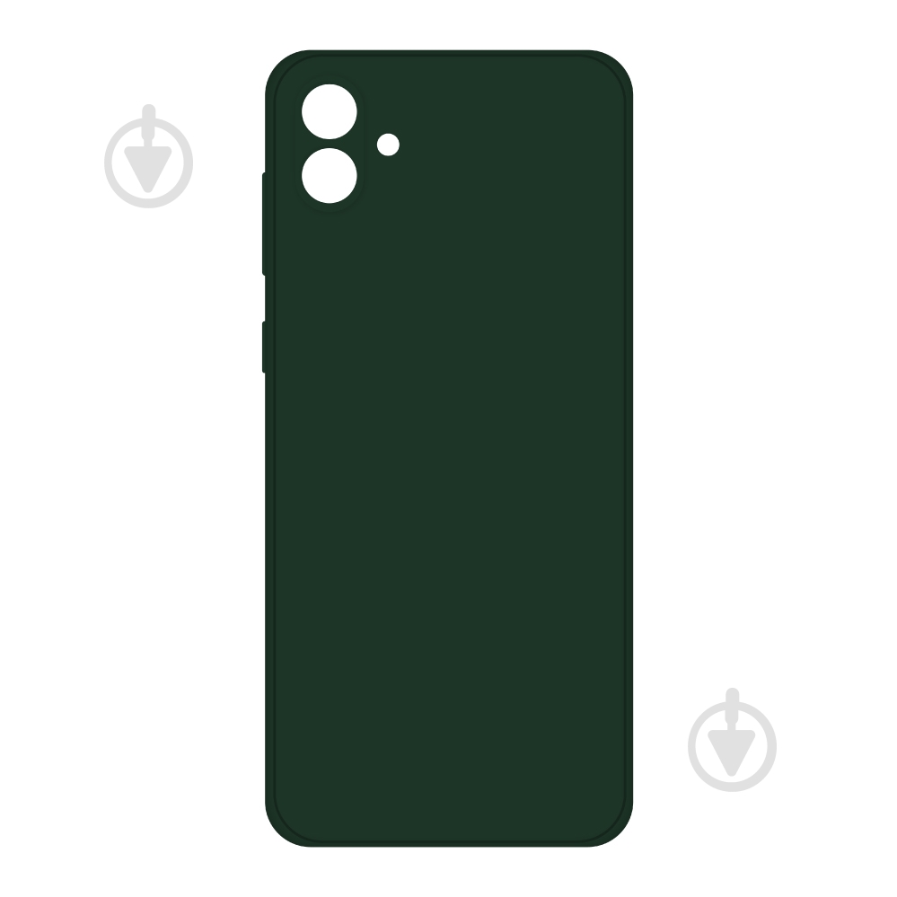 Чохол Intaleo SoftShell для Samsung Galaxy A04 темно-зелений - фото 1