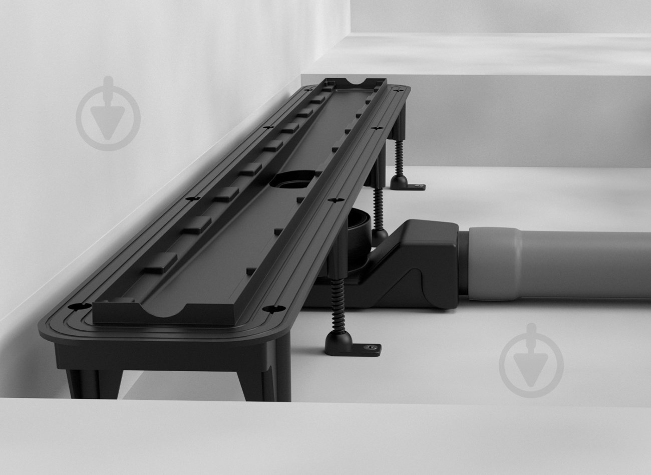 Линейный трап для душа Rhein с накладкой из нержавеющей стали 850 мм - фото 6