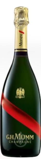 Шампанское Mumm Grand Cordon Brut 12% в подарочной упаковке 0,75 л - фото 1