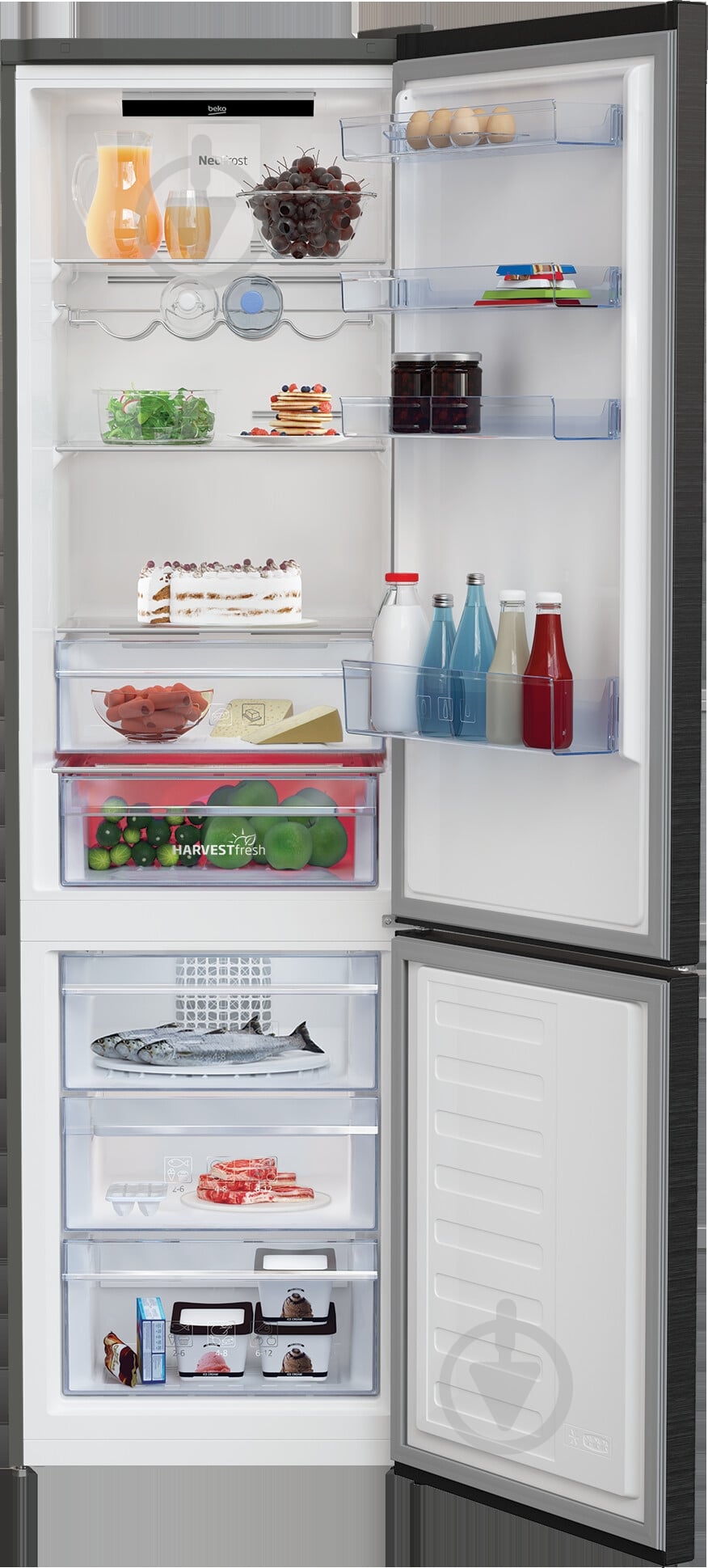 Холодильник Beko RCNA406E40ZXBRN - фото 4