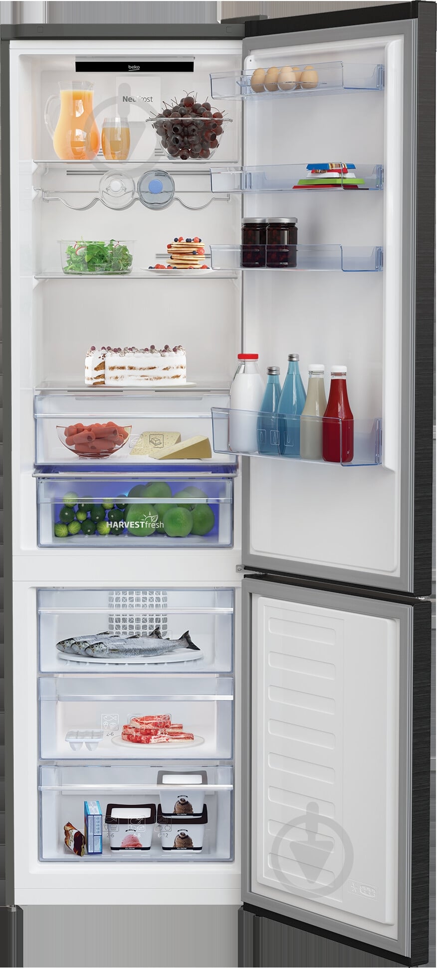 Холодильник Beko RCNA406E40ZXBRN - фото 5