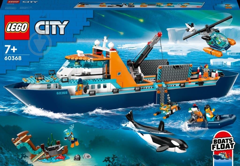 ᐉ Конструктор LEGO City Арктический исследовательский корабль