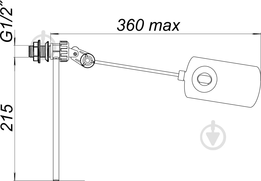 Комплект арматуры для бачка ScandiSPA - фото 5 Комплект арматуры для бачка ScandiSPA - фото 5