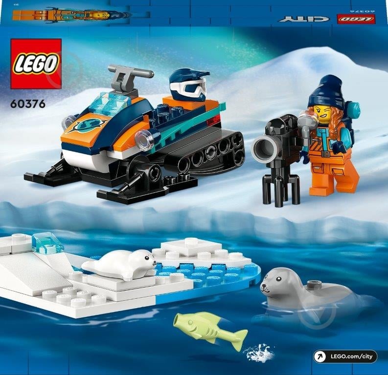 Конструктор LEGO City Арктический исследовательский снегоход 60376 - фото 2
