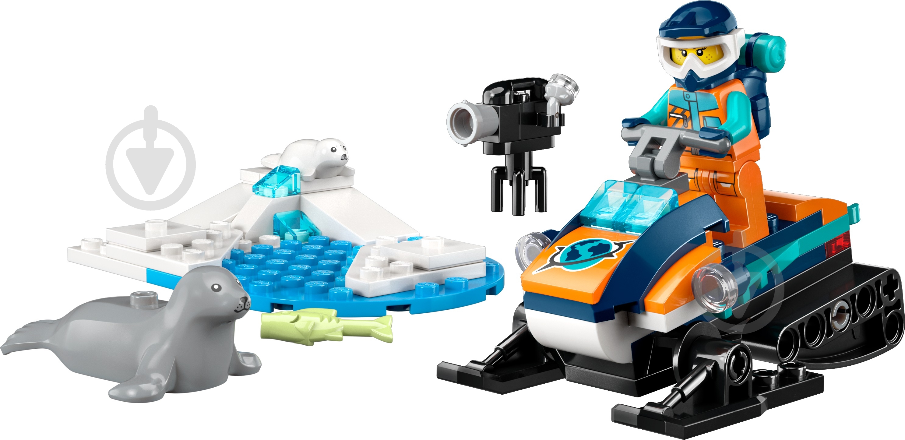 Конструктор LEGO City Арктический исследовательский снегоход 60376 - фото 3