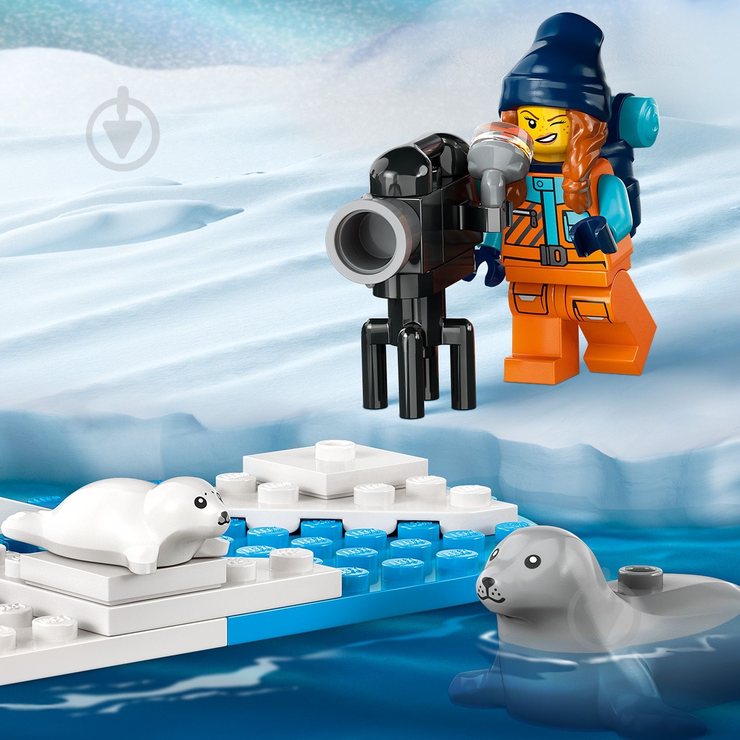 Конструктор LEGO City Арктический исследовательский снегоход 60376 - фото 9