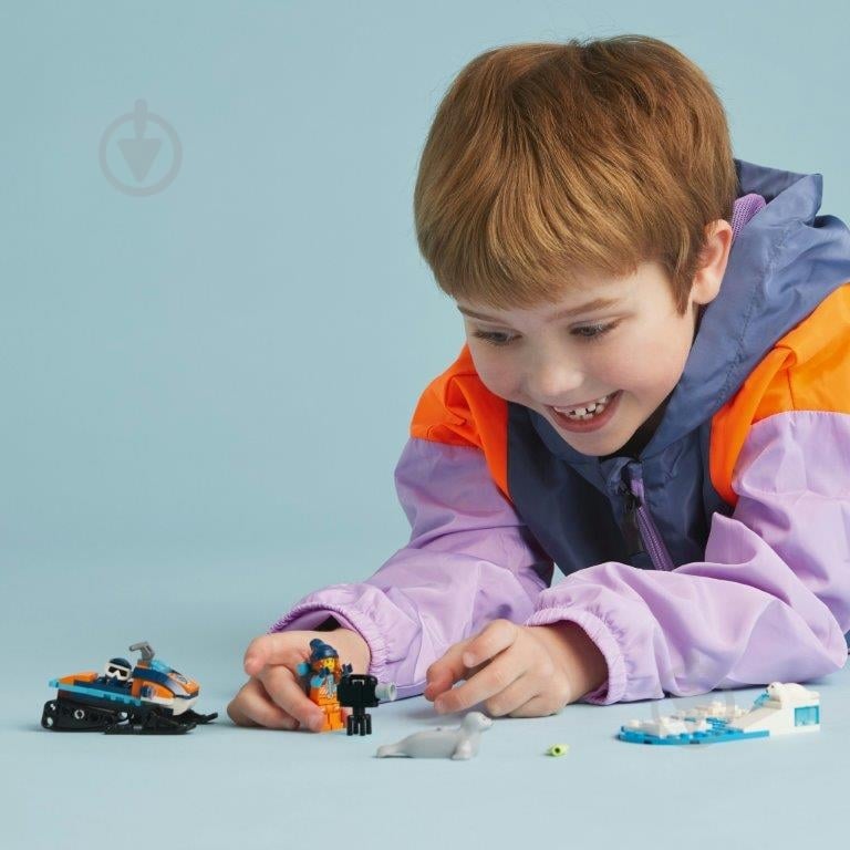 Конструктор LEGO City Арктический исследовательский снегоход 60376 - фото 4