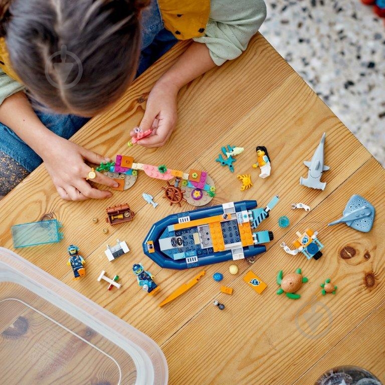 ᐉ Конструктор LEGO City Исследовательская подлодка 60377 • Купить