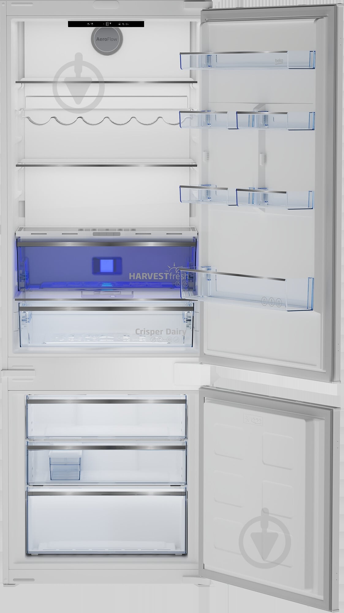 Встраиваемый холодильник Beko BCNE400E40SN - фото 5