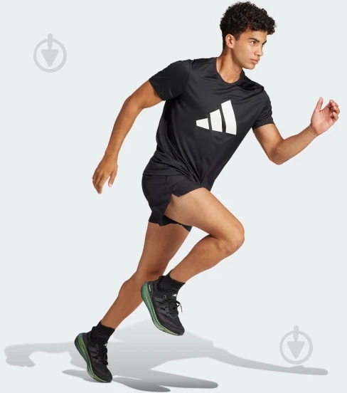 Шорти Adidas RUN IT SHORT IL7232 р. M чорний - фото 3