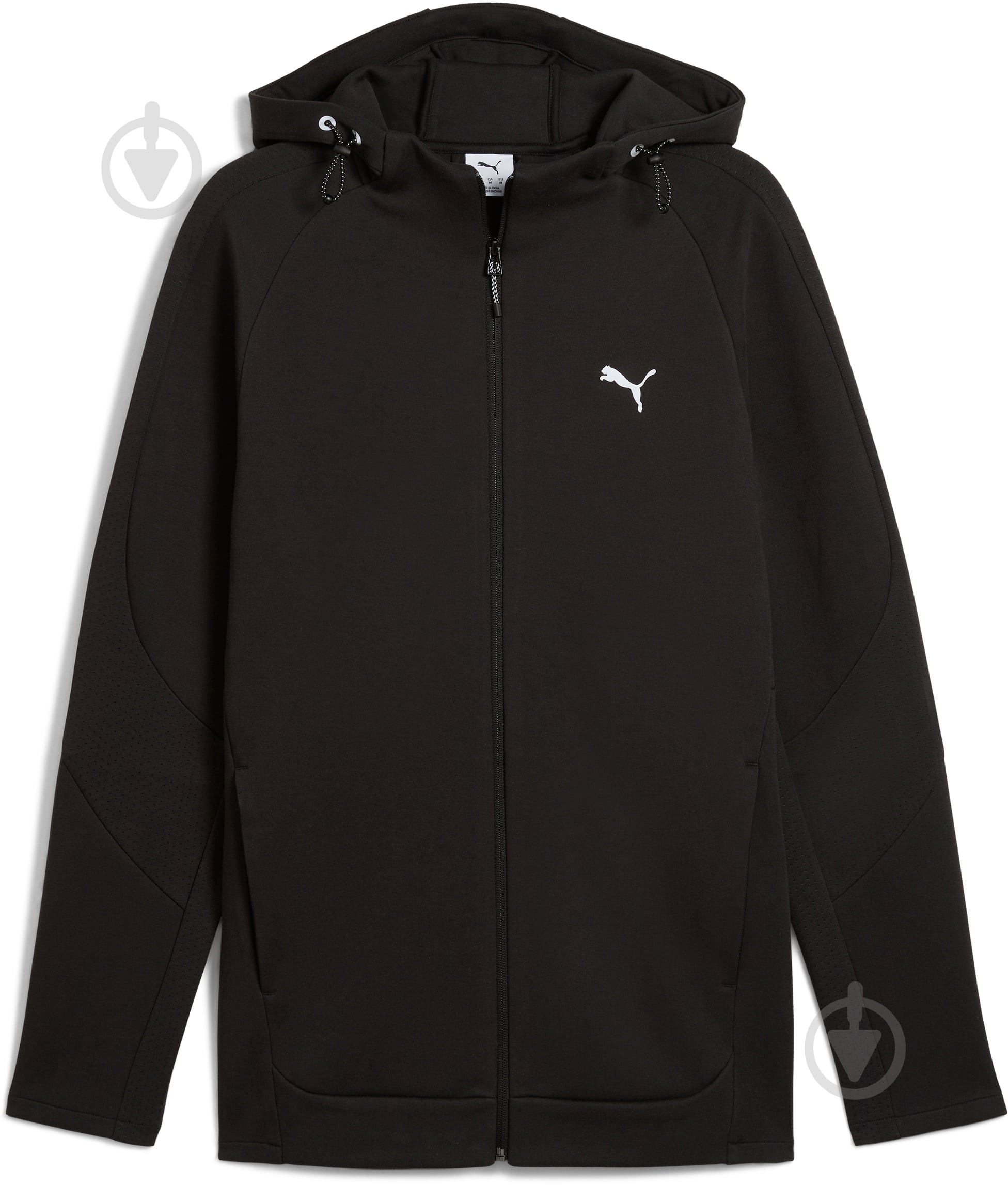ᐉ Джемпер Puma EVOSTRIPE FULL-ZIP HOODIE DK 68461301 р.2XL чорний