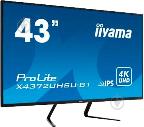 Монитор Iiyama ProLite 42,5" (X4372UHSU-B1) - фото 2