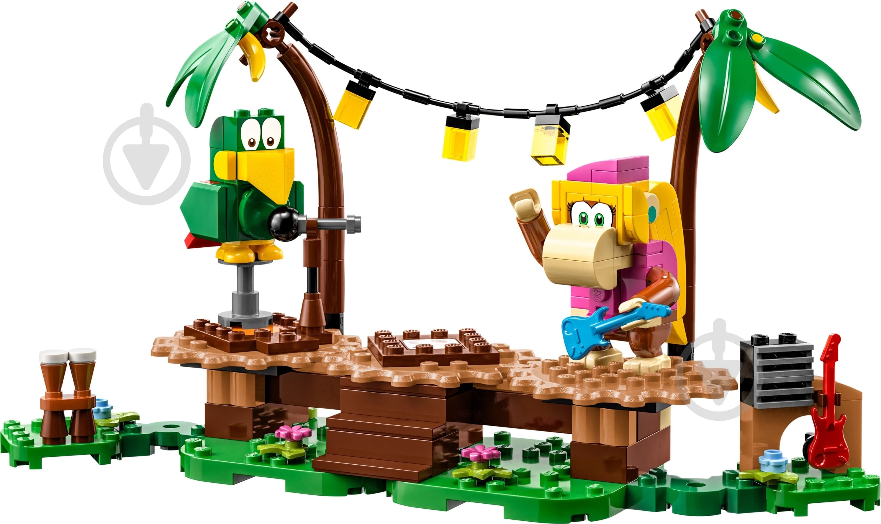 ᐉ Конструктор LEGO Super Mario Импровизация в джунглях Дикси Конг