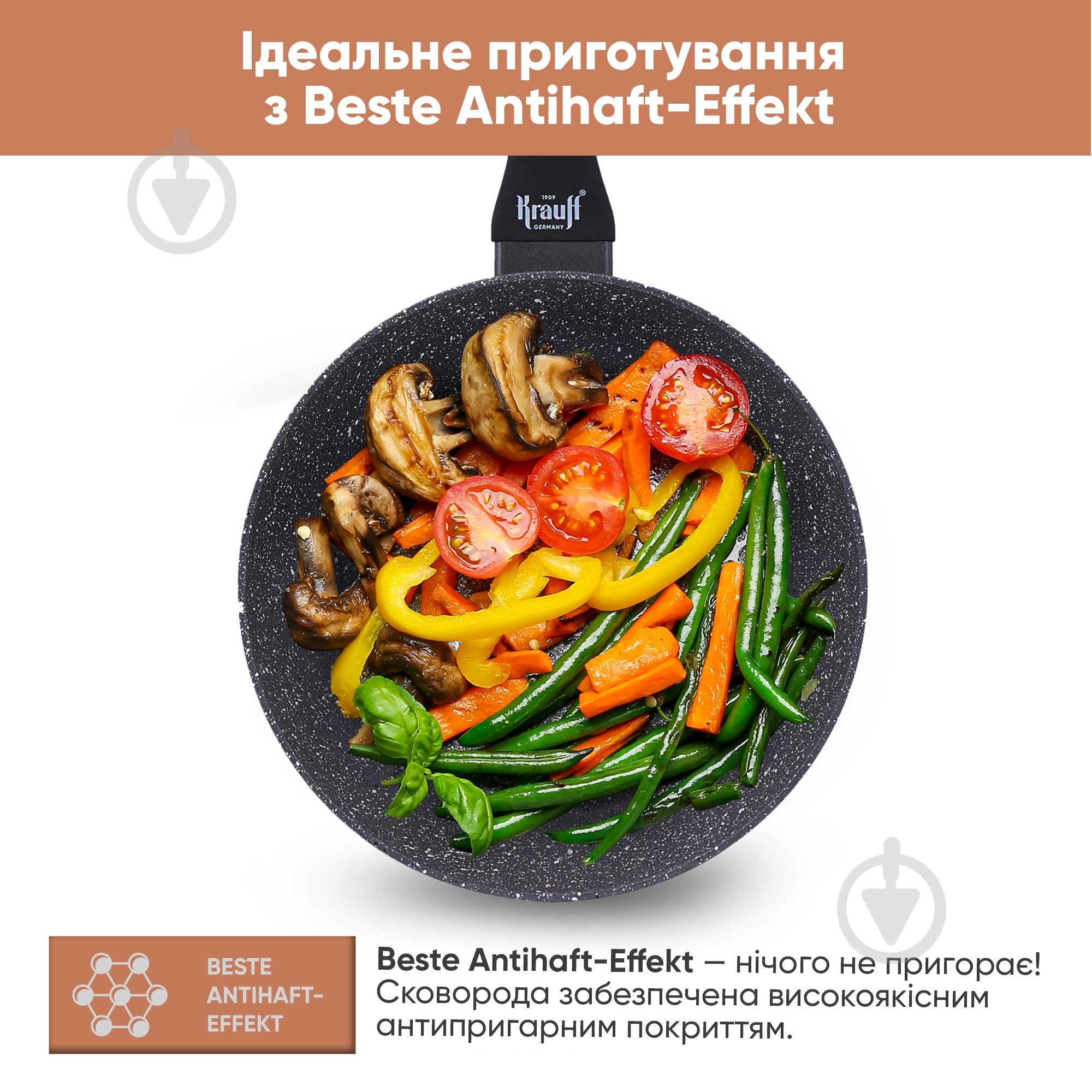 Сковорода Krauff Fry Power 24 см 25-45-127 - фото 4