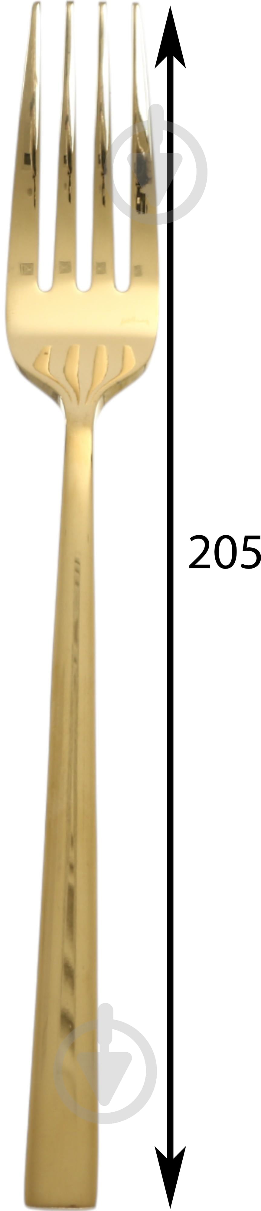 Набор вилок Simplex столовых Dublin Gold 2 шт - фото 2