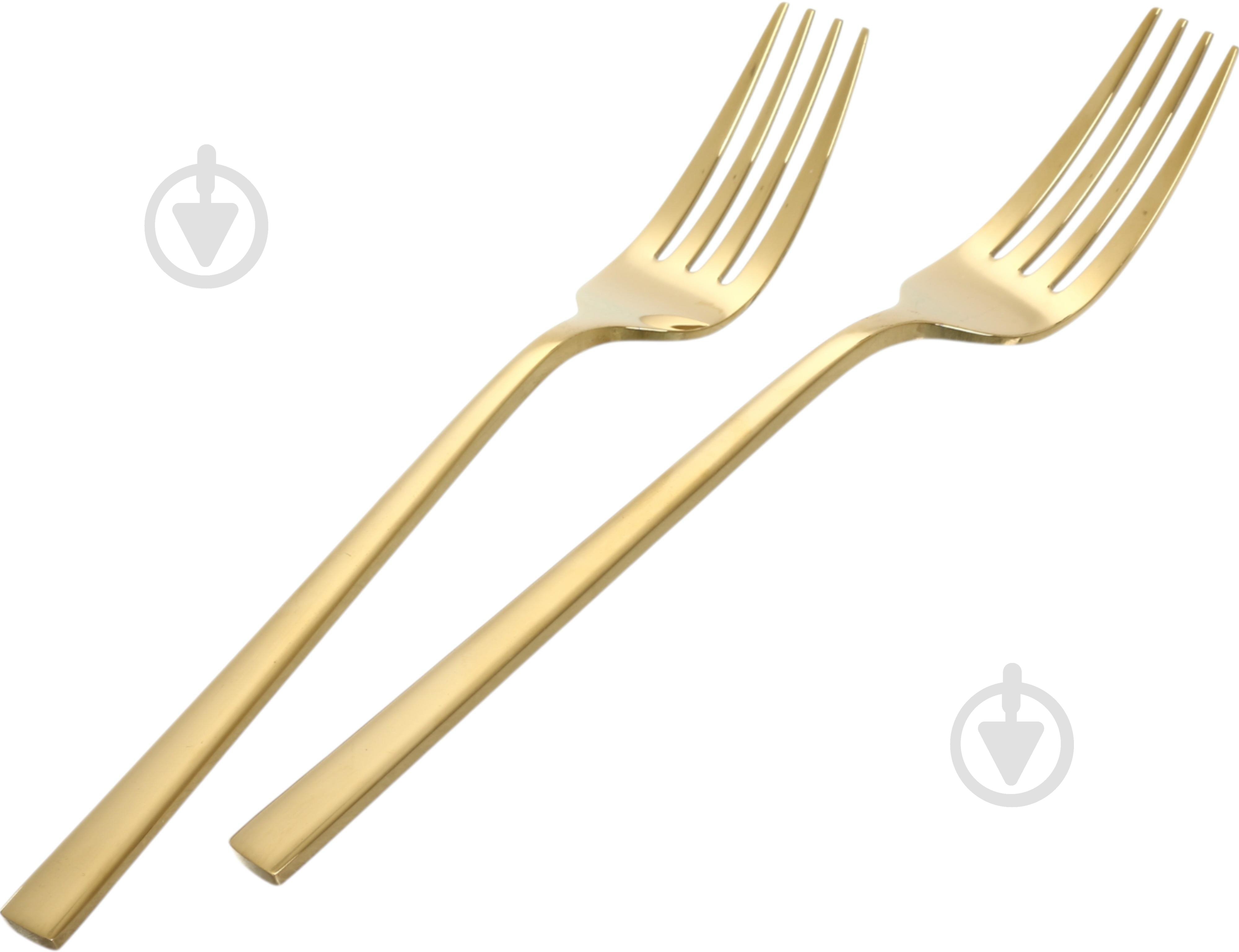 Набор вилок Simplex столовых Dublin Gold 2 шт - фото 3