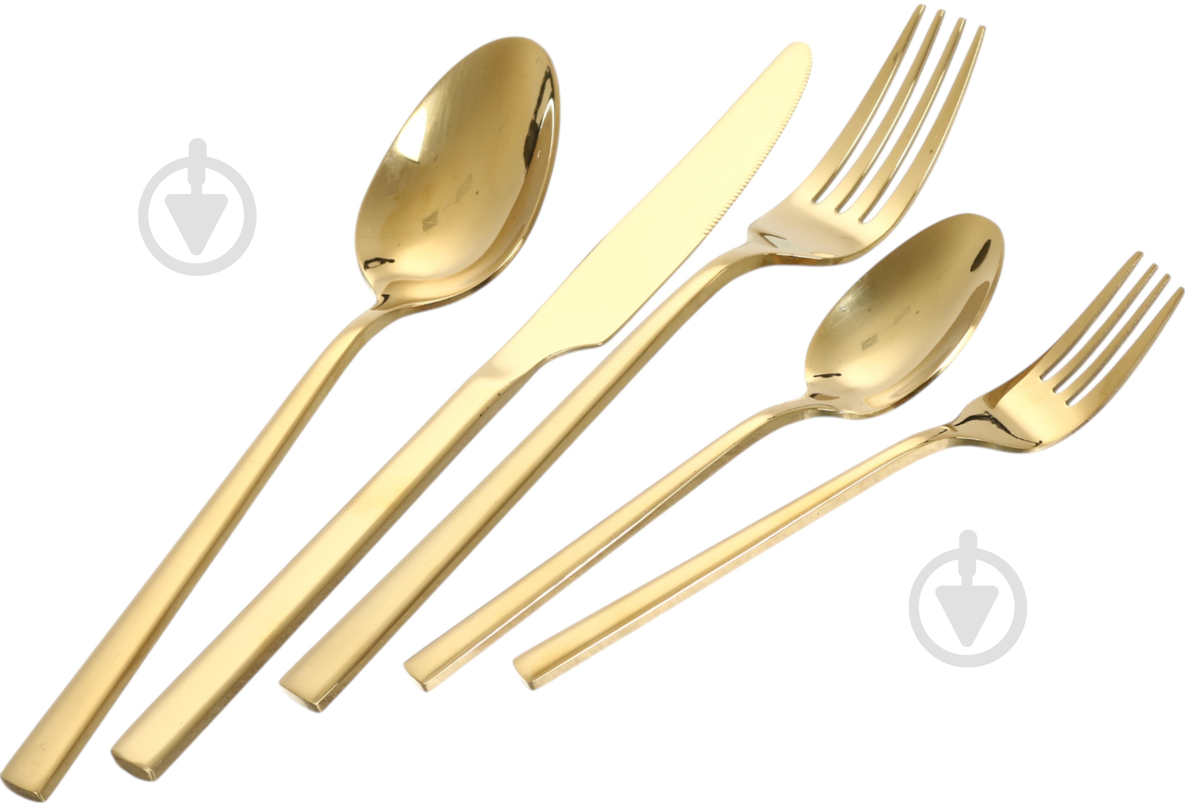 Набор вилок Simplex столовых Dublin Gold 2 шт - фото 4