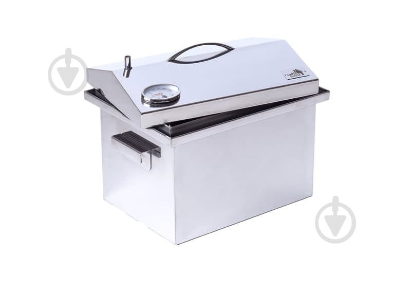 Коптильня Smoke House М DeLux з термометром - фото 2